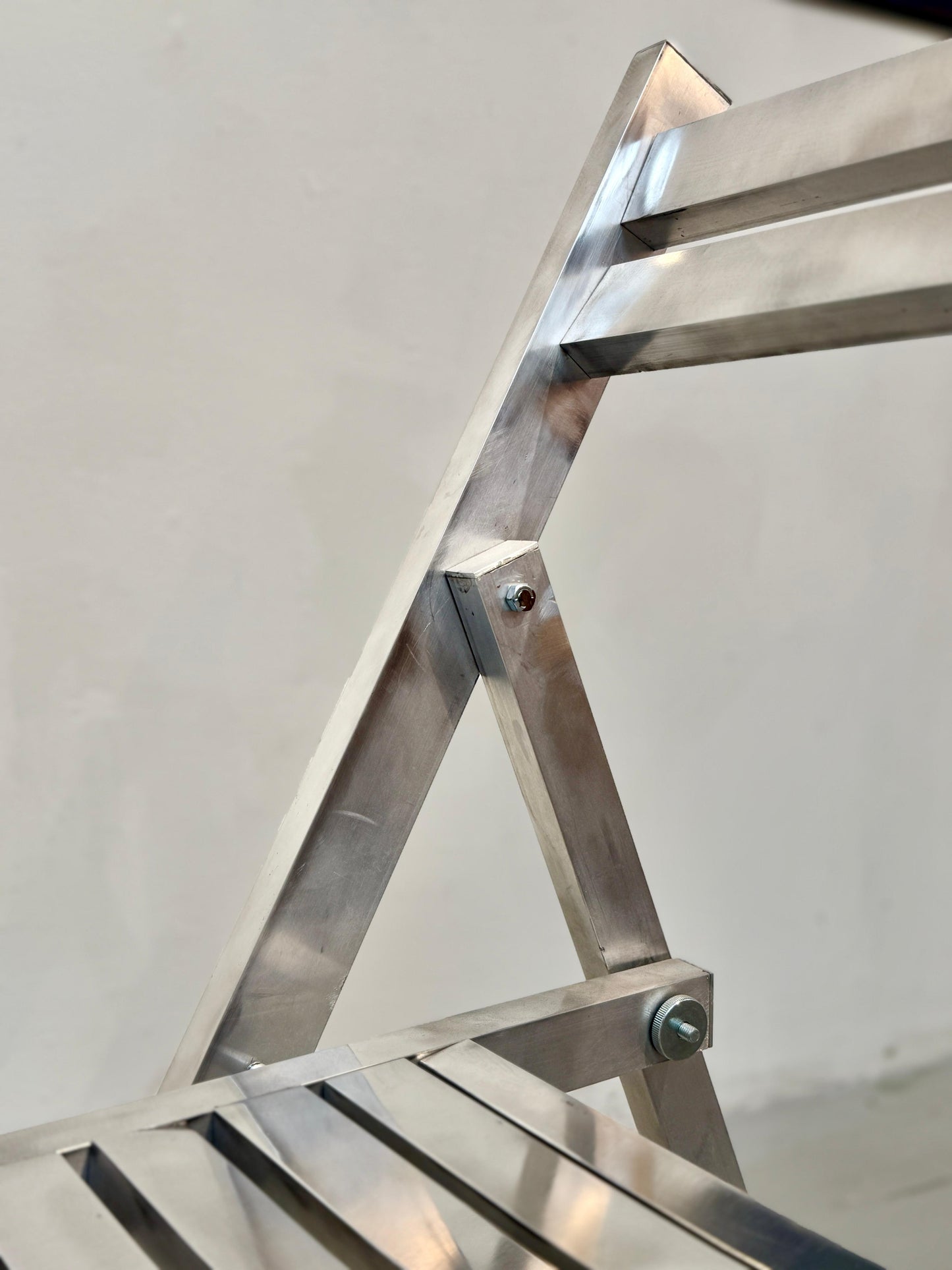 Aluminium (Non)Folding Chair — One-Off