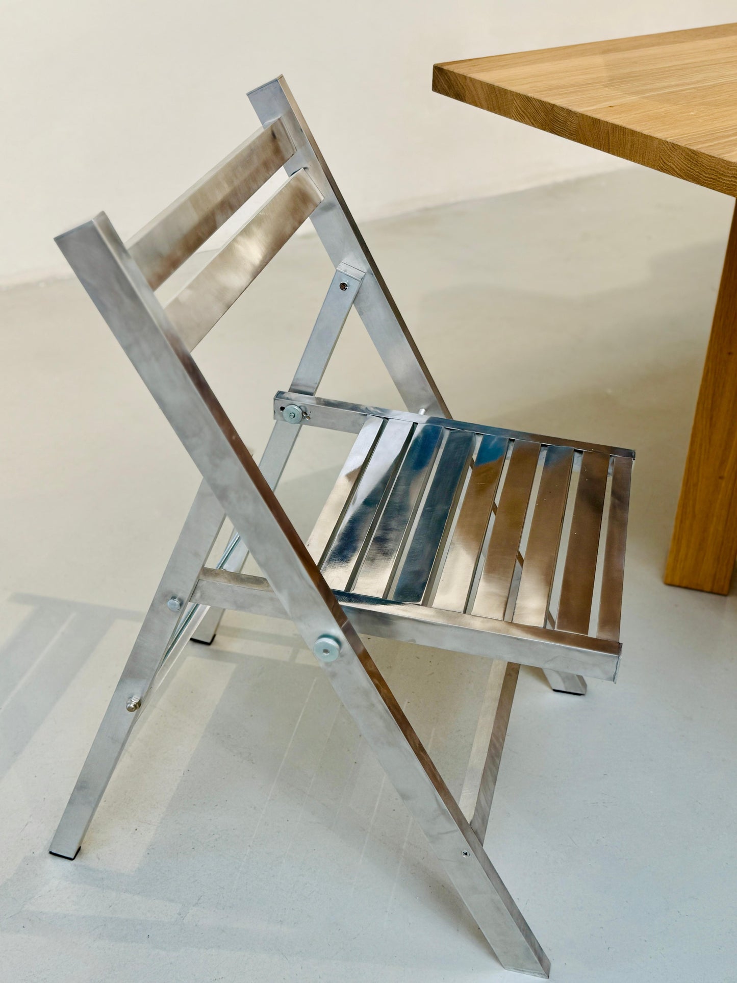 Aluminium (Non)Folding Chair — One-Off